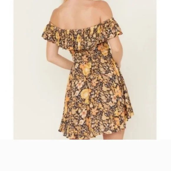 *gone Traded * Spell Hibiscus Lane Mini Dress S - Picture 4 of 10